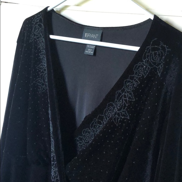 Lane Bryant velvet top - Picture 2 of 8